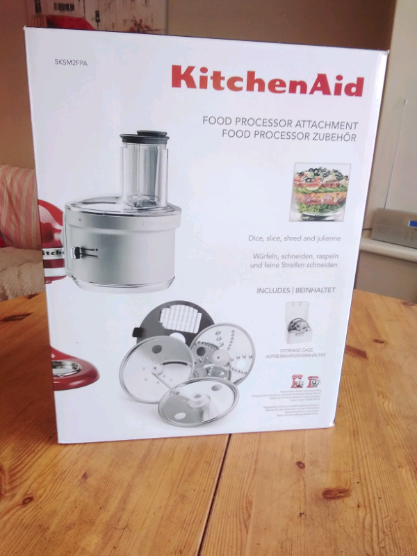kitchenaid mixer food processor attachment not working
